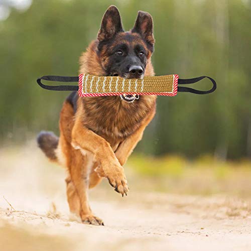 KunLS Juegos para Perros Juguetes Perros PequeñOs Juguetes Perro BastóN De Entrenamiento para Mordidas De Perro BastóN De Entrenamiento De Fuerza De Mordedura De Perro