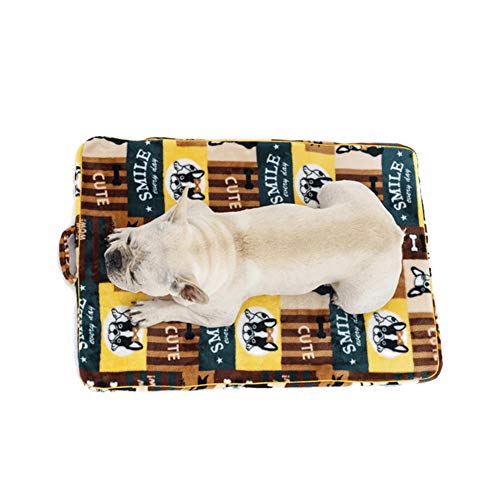 KUOZEN Colchon Perro Cama para Perros Lavable Cama del Perro Cachorro esteras Suave Veterinario Cama Cachorro Cama Cama del Perro s