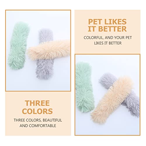 La Hierba Gatera Gato de Juguete Interactivo: Tela de Peluche de Juguete Patada Gato Persiguiendo Palos de Mascar Ejercicio Hierba Gatera Llena de Juguetes para Gatos Hueso de