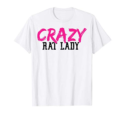 La loca dama de las ratas, el gracioso ratón de mascota o el Camiseta