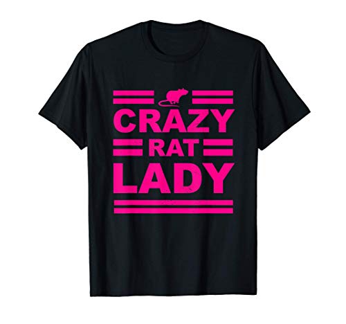 La loca dama de las ratas, el gracioso ratón de mascota o el Camiseta