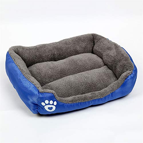 LahAd Cama para Gatos Camas para Perros Grandes Camas de Gato para Gatos medianos Camas para Gatos Perro Cama Cueva Cojín del Perro Cueva de Gato Royal Blue,10