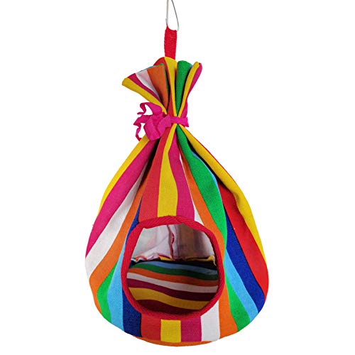 LahAd Jaulas para Agapornis Cama Conejo Pájaro de Invierno Cama Hurón hamacas Pequeña Mascota Cama Cálido Nido de Pájaro 3