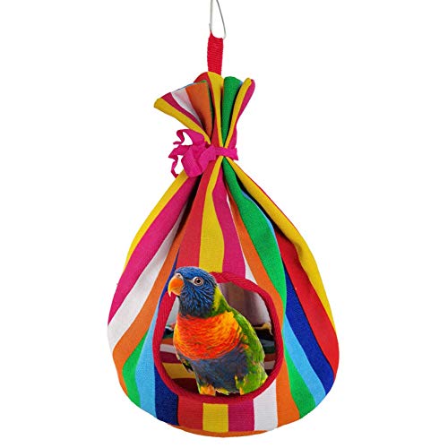 LahAd Jaulas para Agapornis Cama Conejo Pájaro de Invierno Cama Hurón hamacas Pequeña Mascota Cama Cálido Nido de Pájaro 3