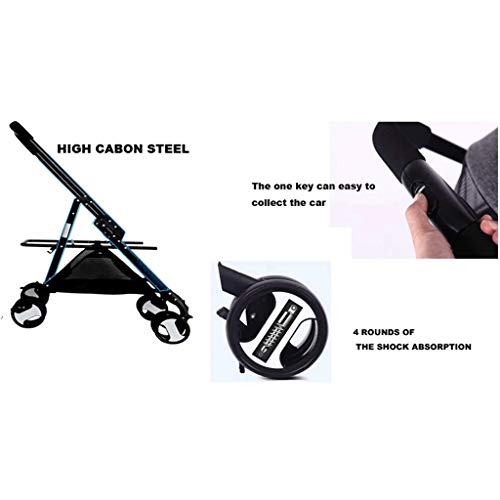 LAMZH Tres Ruedas Para Gato Perro Pet Carrito De Cuatro Ruedas Trolley Para Perros Carritos De Gatos Plegables Para Perros Grandes Medianos Salientes La Cesta Mascotas Cargamento Máximo De 20 Kg Coche