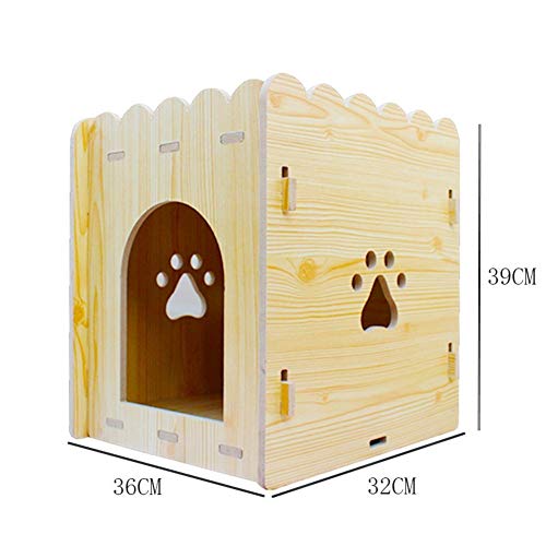 Lanrui Castillo Grande del Gato del Gato del Gatito condominios y Torres condominios for Gatos Liquidación Casas for Gatos de Interior Rascar (Size : S)