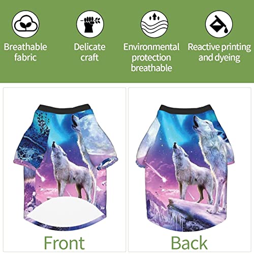 Las Mascotas Usan Sudaderas con Capucha Música Agua Fuego Chaleco de Lana elástica Sudadera con Capucha para Perros Chaqueta de Lana cálida de Invierno para Perros para Perros Grandes