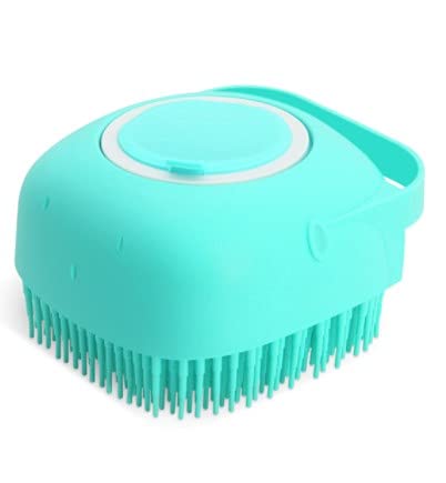 L.B. Mascota Perro Baño Silicona Masaje Suave Cepillo Gatos