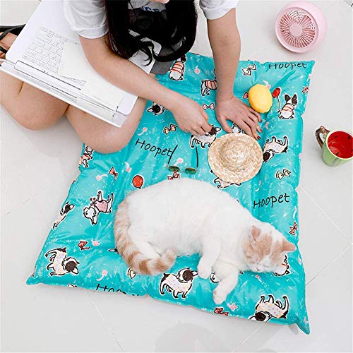 LCJD Alfombrilla de refrigeración para Perros Alfombrilla de refrigeración para Perros Alfombrillas para Perros de Entrenamiento Alfombrilla para Gatos Alfombrilla para Mascotas Alfombrilla fresc