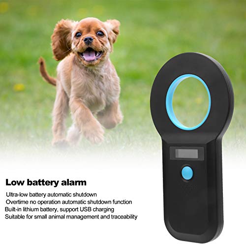 Lector de Etiquetas para Mascotas, Lector de Microchip, Microchip, Escáner, Portátil de Mano para Amigos para el Hogar