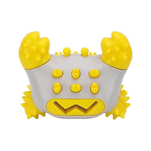 Les-Theresa Cangrejo Perro Masticar Juguetes Perro Dental Masticar Juguete Dientes Limpieza Multifuncional Perro Masticar Tricky Treat Juguetes para Perros Mascotas