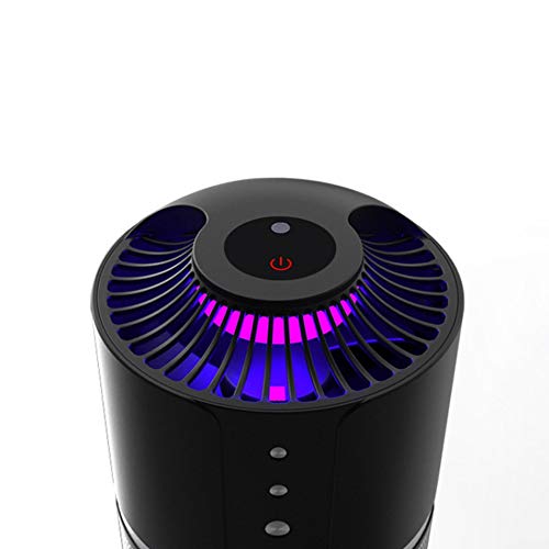 LGOO1 Mini Bug Zapper asesino de la mosca de luz con luz UV USB Powered Trampa Trampa ahorro de insectos eficiente LED inhalador asesino del mosquito Lámpara eléctrica Repelente de plagas seguro for d