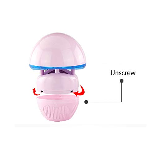LGOO1 Portátil ninguna radiación Inhalación trampa del mosquito USB 5V asesino del mosquito de la luz Bug Zapper Trampa UV LED Luces de la noche de insectos eléctrico de energía segura Flying Bug Tram