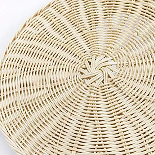 LHMYHHH Casa para Gatos pequeños Perrera para Perros, Camas para Mascotas Arena para Gatos de ratán Cuatro Estaciones General extraíble Lavable Siamés Cool Nest Summer Cat Condo,A,L