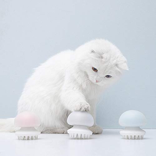 Liangzishop Juguete Masticar para Perros Masaje de Medusas Peine de Gato Cepillo para Mascotas Cepillo para Mascotas Suministros para Mascotas Limpieza del Cabello Flotante Limpieza de higiene Dental