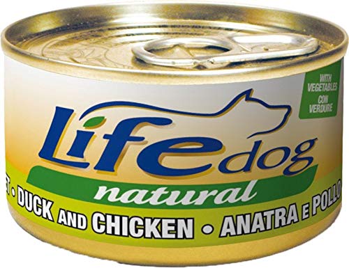 Life Dog 20019 Lata de Pato y Pollo, 90 Gramos