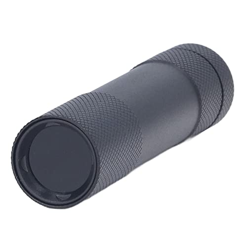 Linternas UV 365nm con Pilas Ahorro de Energía Mini Luz UV Portátil con Espejo Negro Linterna Ultravioleta Linterna Portátil Luz de Detección de Musgo de Gato para Identificación de Musgo de Gato
