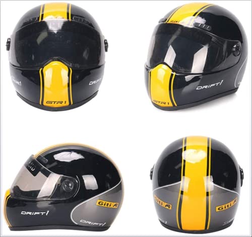 LLJ&YT Sombreros para Mascotas, Cascos De Motocicleta con Estilo, Sombreros De Goma para Perros, Accesorios De Protección para Mascotas