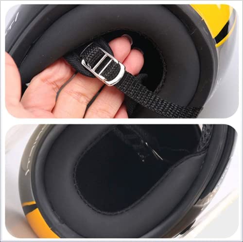 LLJ&YT Sombreros para Mascotas, Cascos De Motocicleta con Estilo, Sombreros De Goma para Perros, Accesorios De Protección para Mascotas