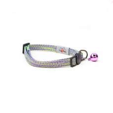 Long Paws Tom & Tabby - Collar reflectante para gato, color morado