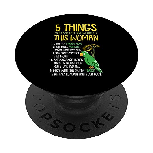 Loro Mamá Divertido Pájaro Mascota Animal Mamá Madre PopSockets PopGrip: Agarre intercambiable para Teléfonos y Tabletas