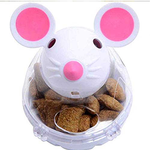 Los Ratones Mascota Alimentador De Juguete De Forma Balanceo del Ratón del Gato Fuente Alimentaria Juego De Formación Educativa Juguetes para Los Gatos