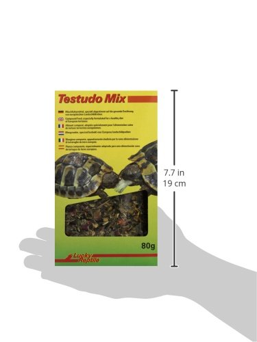 Lucky Reptile Testudo Mix 80 g, alimento para Tortugas terrestres Europeas