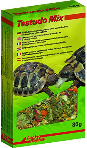 Lucky Reptile Testudo Mix 80 g, alimento para Tortugas terrestres Europeas