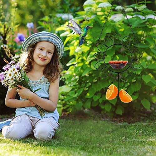 LUHAMEG Comedero para Pájaros,Comedero Pajaros Silvestres,Comedero De Pajaros Exterior,Comedero Colgante para Pájaros,Pajarera para Colgar para Decoración De Patio De Jardín Al Aire Libre,A-22in/55cm