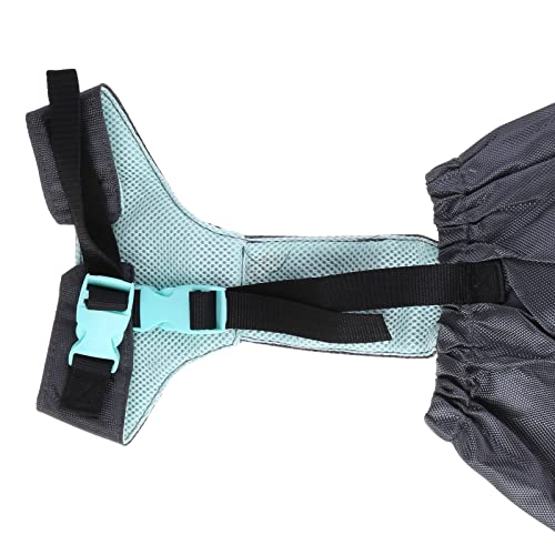LYWYOUDDKH Bolsa de Arrastre para Silla de Ruedas para Perros de Interior, protección Alternativa de Pecho y extremidades para Mascotas discapacitadas, Duradera, Transpirable y cómoda