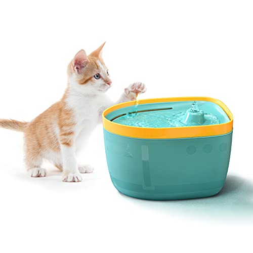 LZDMY Bebedero Automático para Perros y Gatos, Dispensador Automático de Agua para Mascotas, Fuente para Perros y Gatos