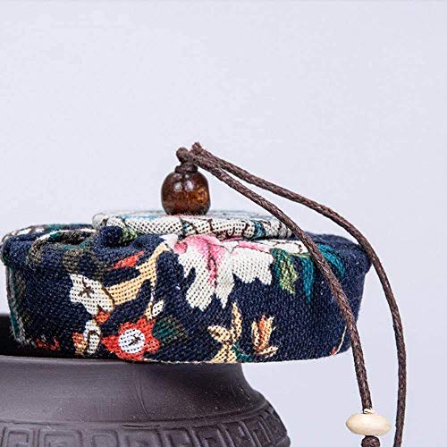 LZXH Urna para Mascotas para Mascotas Urnas funerarias para Cenizas Entierro conmemorativo de Mascotas en casa o Cementerio Cerámica Urnas de cremación Hechas a Mano Porta Cenizas conmemorativas para