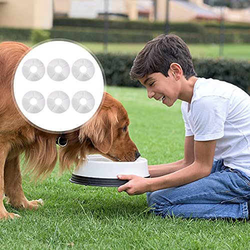M I A 6 filtros de repuesto para fuente de agua de gato, filtros de carbón activado redondos para dispensador automático de agua para perros
