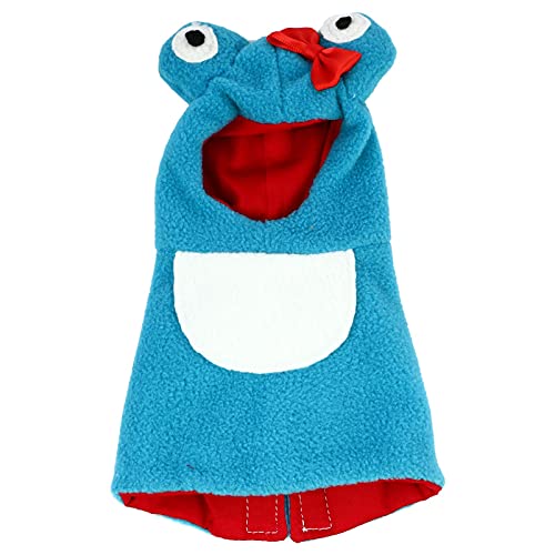 M I A Disfraz de loro, para pañales, para pájaros, ropa de animales pequeños, para periquito, cumpleaños, Navidad, fiesta, para mascotas, cosplay, foto de color azul cielo S (talla L: