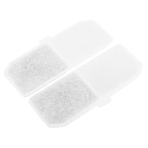 M I A Filtro de repuesto para fuente de agua para mascotas, 10 unidades, carbón activado, para dispensador automático de agua para mascotas, para gatos y perros