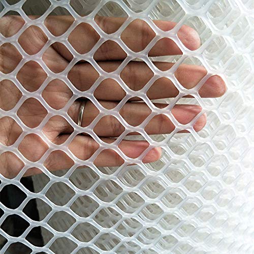 MAGFYLYDL Malla Plastica 1m De Altura Red Anticaidas Red Anticaidas Niños Red De Seguridad Red Antipajaros Red Antifuga Gatos(Color:18mm,Size:0.5M*1M)