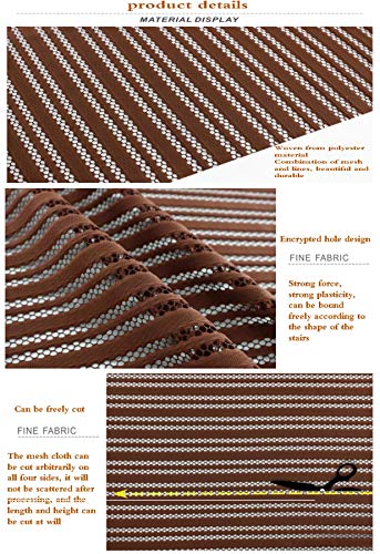 MAGFYLYDL Red De Seguridad Resistente para La Protección De Niños Mascotas,Malla De Seguridad para Escaleras Y Balcones Blanco(Color:Negro,Size:5M*0.9M(16.4 * 2.95FT))