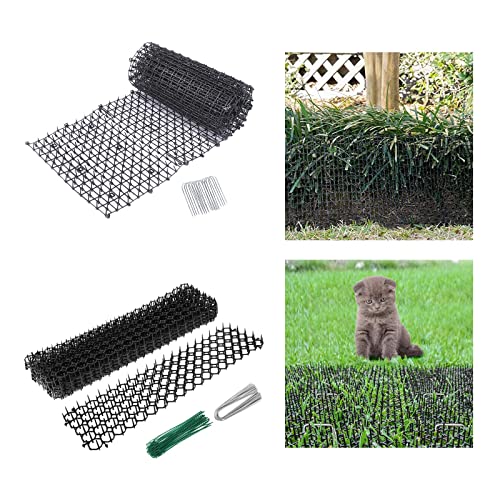 MagiDeal 11 Alfombrillas para Gatos Que Mantienen alejados a Perros y Gatos -Protectores de Plantas de Animales- -Alfombrilla Repelente de Perros- para Gatos