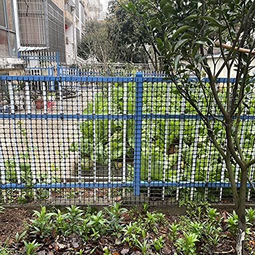 Malla De Alambre De Plástico, Proteccion Control Neto para Balcón Ventana Patio Evitar Niño Gatos Plantas Cayendo, Ventilación De Aire Valla De Aislamiento (Color : Black, Size : 1.2mx50m)