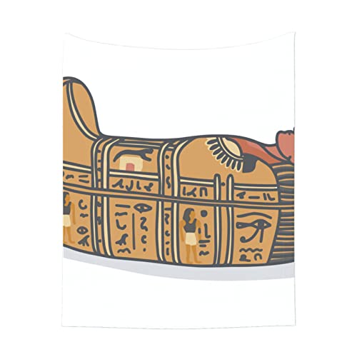 Manta para Perros pequeños, Antiguo Egipto, sarcófago, faraón, para Mascotas, Manta de Felpa Suave y esponjosa para Gatitos, Manta Suave y cálida para Perros, para Camas, sofás, jaulas, perreras o pi