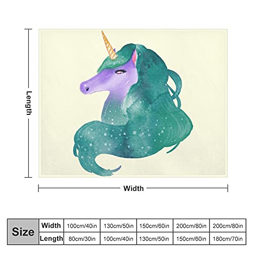 Manta suave de franela antialérgica de 152,4 x 203,2 cm, diseño de caballo, pelo largo, para mascotas, perros, gatos, animales de caballo, tamaño pequeño