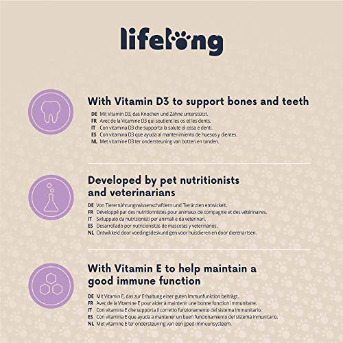 Marca Amazon - Lifelong Dog Food - Paté con carne de caza, Paquete de 10 x 300g