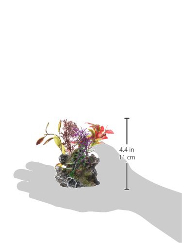 Marina 12065 Ornamento Deco Rock con Plantas, S