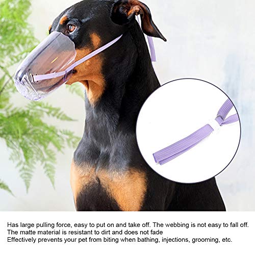 Mascarilla de Gato, Bozal de Perro Elegante Y Duradero para Evitar Morder
