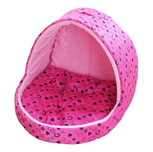 Mascota Cama del Perro Cama para Dormir, Térmicas Perros Cojín Princesa Relleno Cojín del Animal Doméstico De Algodón para Perros Pequeños y Gatos