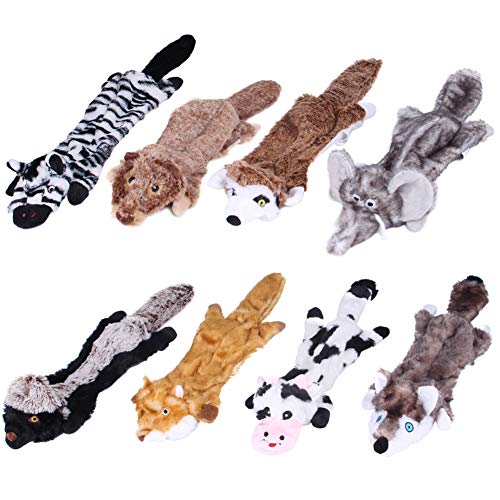 Mascota Perros Cachorro Peluche Muñeca Cebra Leche Vaca Forma Sonido Jugando Mordedura Ratel