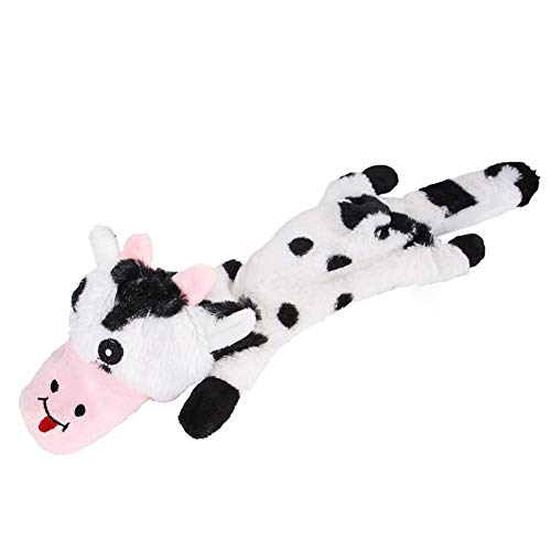 Mascota Perros Cachorro Peluche Muñeca Cebra Leche Vaca Forma Sonido Jugando Mordedura Ratel