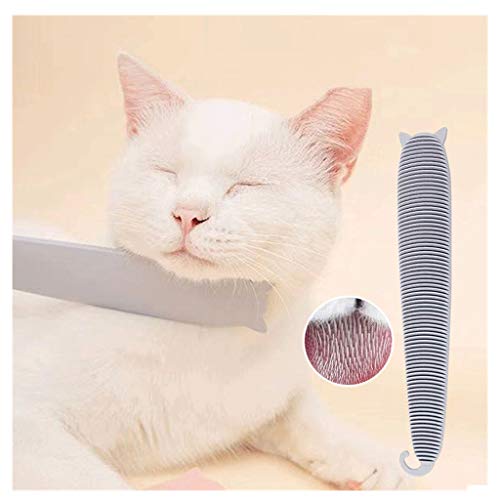 Mascotas Suministros de Púas Gato Peine Peine Peine Peine Para Cabello Flotante Británico Corto Gatito Masaje Cepillo (color al azar)