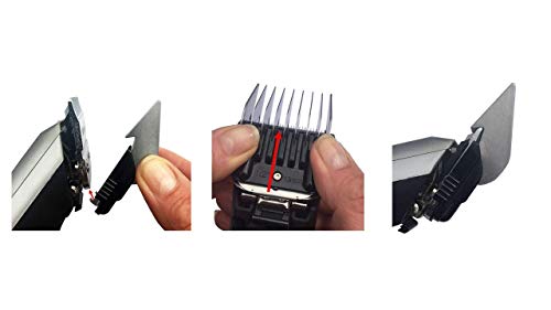 Masterclip Peines para cortapelos para perros, elige tu tamaño de 19 mm, 22 mm o 25 mm (guía de peine de 25 mm).