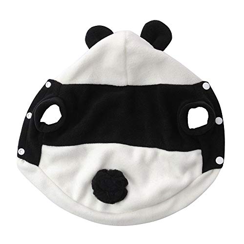 maxgoods Disfraz de panda de mascota, divertido y lindo, para mascotas, perros, gatos, ropa para Halloween, Navidad, vacaciones, disfraces, cosplay, vaqueros, uniforme, talla M